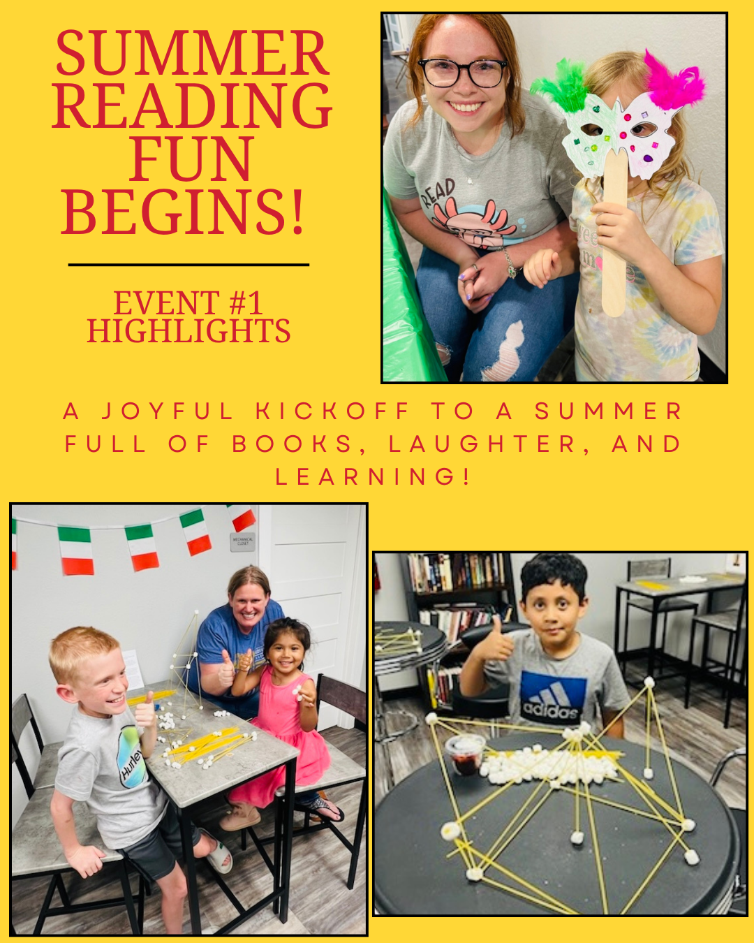 Summer Reading Event 1 Recap