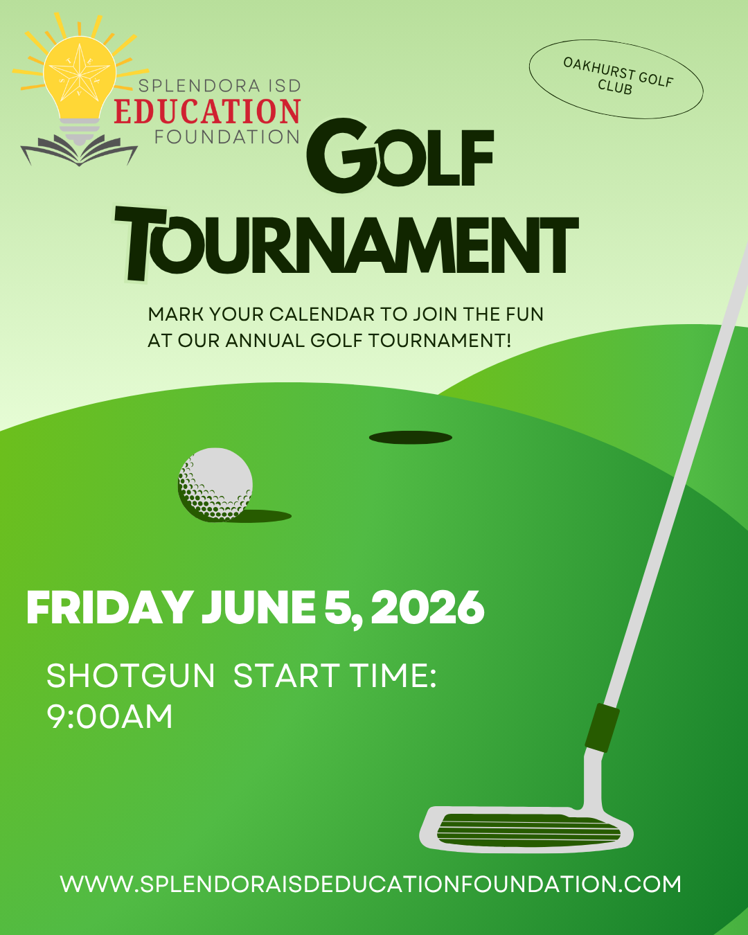 Save the Date golf tournament 2026 Save the Date golf tournament 2026